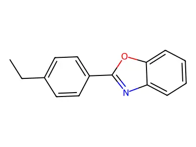 2-(4-Ethyl-phenyl)-benzooxazole structure
