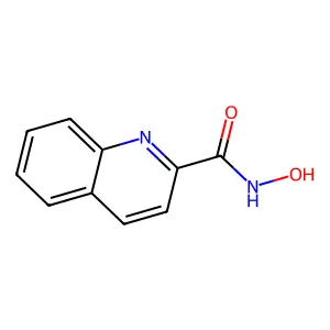 N-羟基-2-喹啉甲酰胺 structure