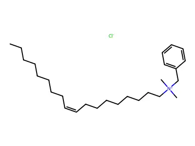 Benzyl-dimethyl-octadec-9-enylazanium;chloride structure