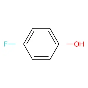 4-氟苯酚 structure