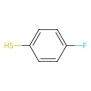 4-Fluorothiophenol structure