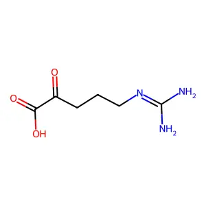 α-酮-δ-胍基戊酸 structure