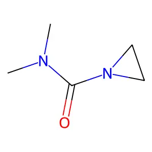 1-Aziridinecarboxamide, N,N-dimethyl- structure