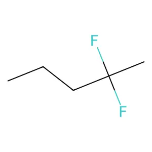2,2-Difluoropentane structure