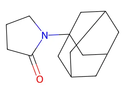 1-(1-Adamantyl)pyrrolidin-2-one structure