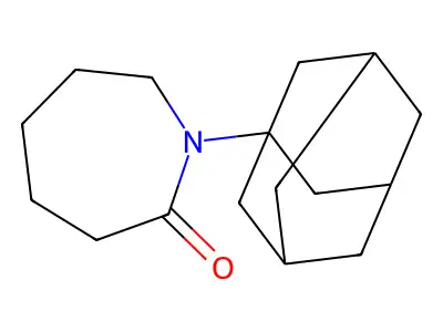 1-(1-Adamantyl)azepan-2-one structure