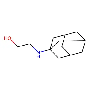 2-(1-Adamantylamino)ethanol structure