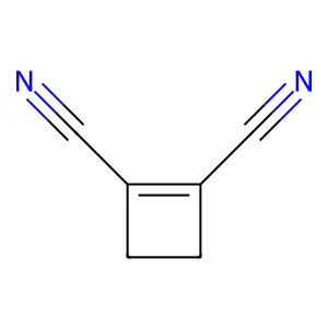 1-环丁烯-1,2-二甲腈 structure
