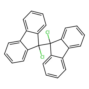 9,9'-Dichloro-9,9'-bi-9H-fluorene structure