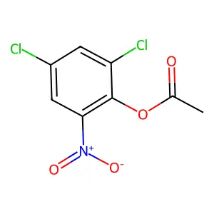 (2,4-二氯-6-硝基苯基)乙酸酯 structure
