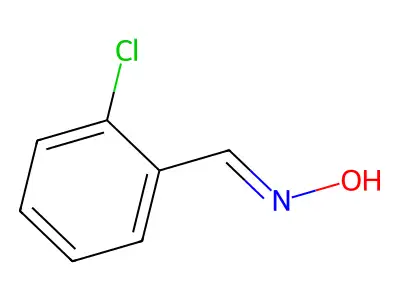 o-Chlorobenzaldoxime structure