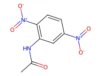 N-(2,5-dinitrophenyl)acetamide structure