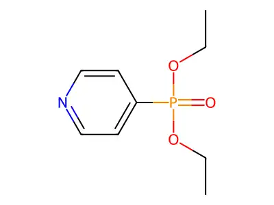 4-Diethoxyphosphorylpyridine structure
