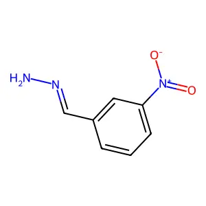 [(3-Nitrophenyl)methylidene]hydrazine structure