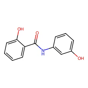 2-hydroxy-N-(3-hydroxyphenyl)benzamide structure