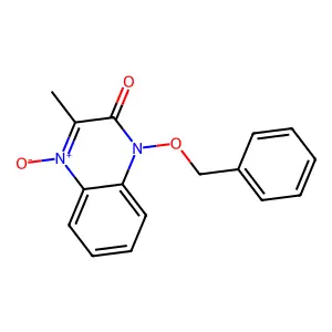 3-Methyl-4-oxido-1-phenylmethoxyquinoxalin-4-ium-2-one structure