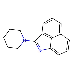2-(Piperidin-1-yl)benzo[cd]indole structure