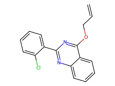 2-(2-Chlorophenyl)-4-prop-2-enoxyquinazoline structure