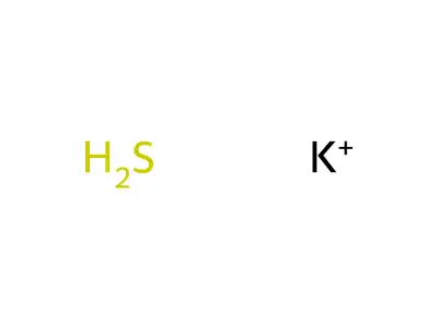Potassium polysulfide structure