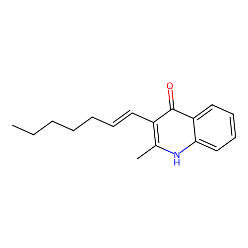 3-(Hept-1-en-1-yl)-2-methylquinolin-4(1h)-one structure