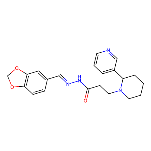C21H24N4O3 structure