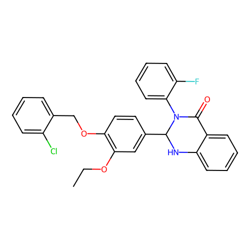 C29H24ClFN2O3 structure