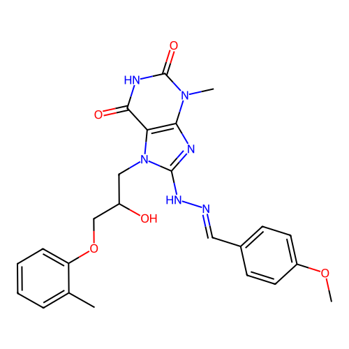 C24H26N6O5 structure