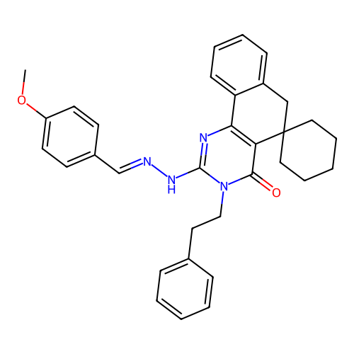 C33H34N4O2 structure