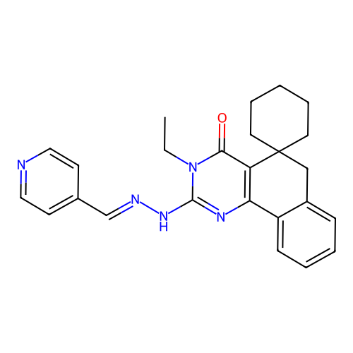 C25H27N5O structure