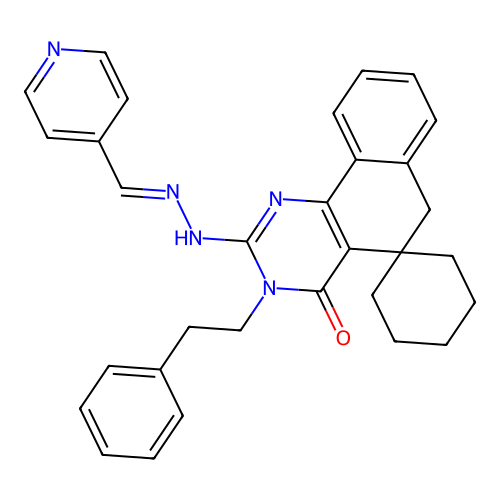 C31H31N5O structure