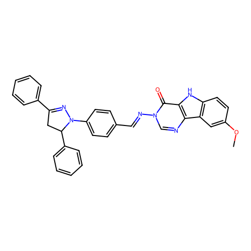 C33H26N6O2 structure