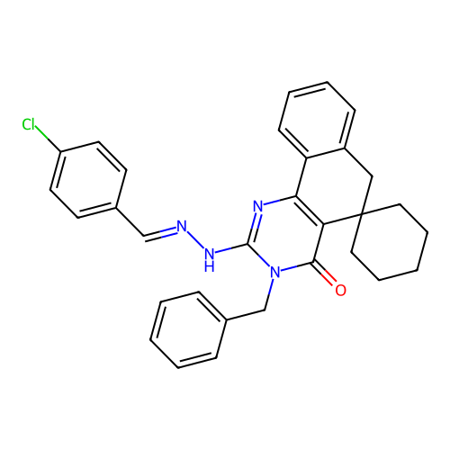 C31H29ClN4O structure