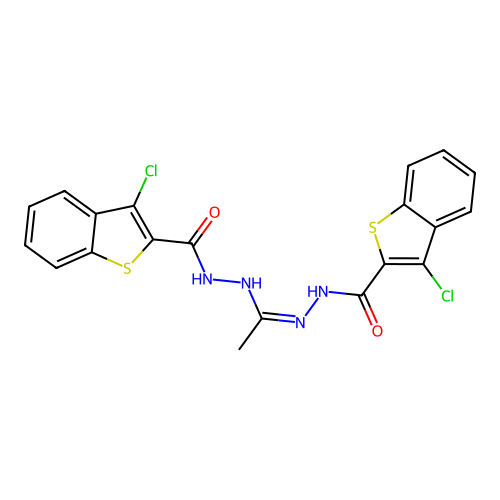 C20H14Cl2N4O2S2 structure
