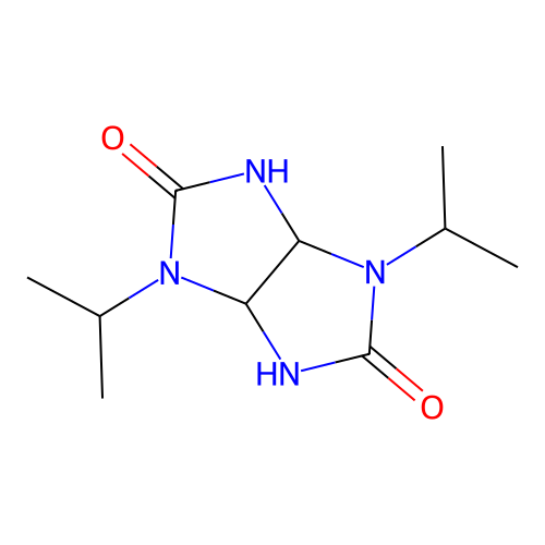 3,6-Di(propan-2-yl)-1,3a,4,6a-tetrahydroimidazo[4,5-d]imidazole-2,5-dione structure
