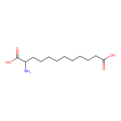 2-aminododecanedioic Acid structure