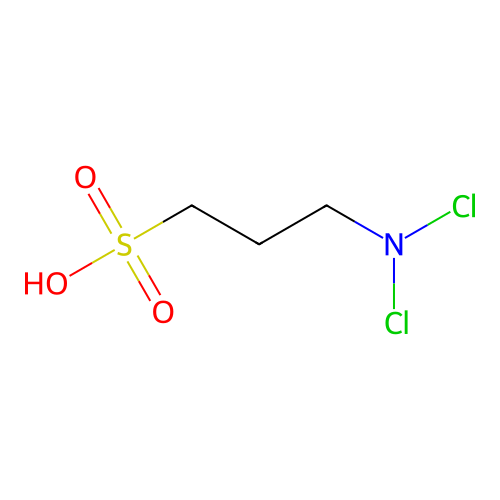 1-Propanesulfonic acid, 3-(dichloroamino)- structure