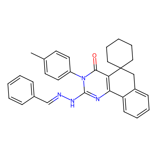 C31H30N4O structure