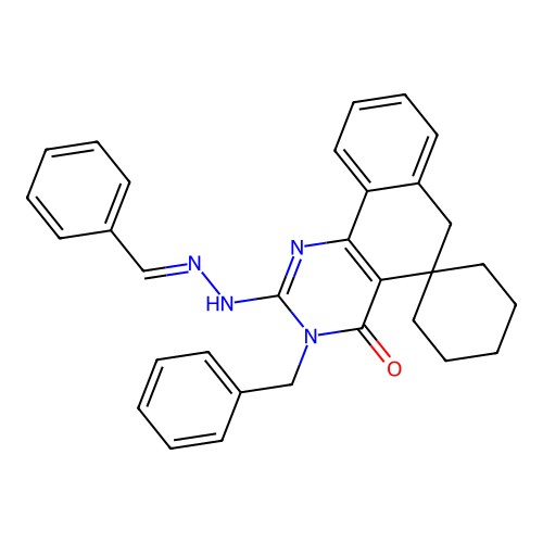 C31H30N4O structure