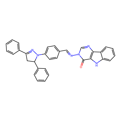 C32H24N6O structure
