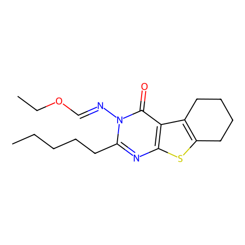 C18H25N3O2S structure
