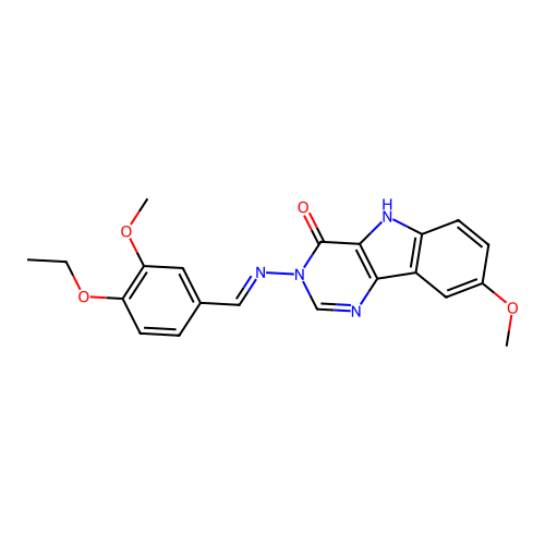 C21H20N4O4 structure