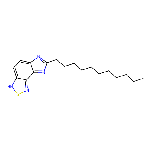 7-undecyl-8H-imidazo[4,5-e][2,1,3]benzothiadiazole structure