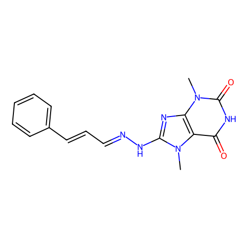 C16H16N6O2 structure
