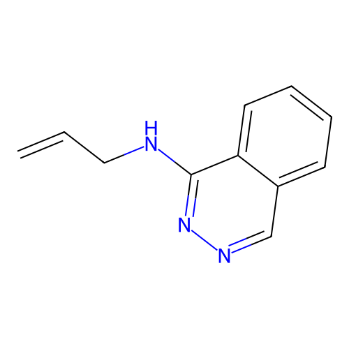 N-Allylphthalazin-1-amine structure