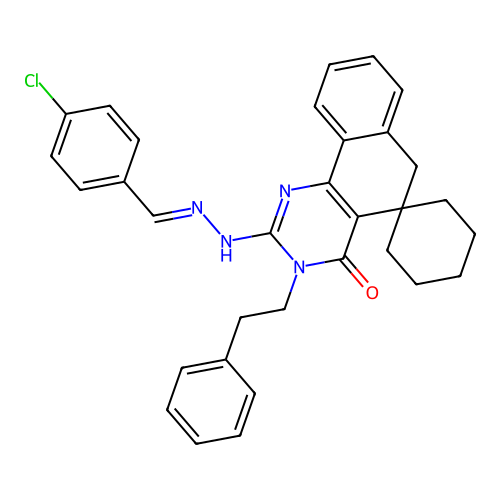 C32H31ClN4O structure