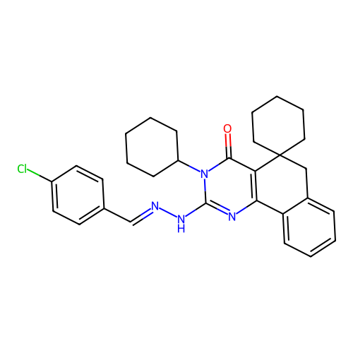 C30H33ClN4O structure