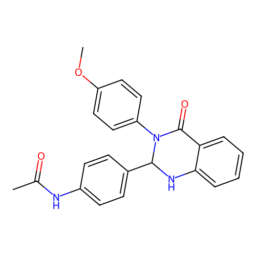 N-(4-(3-(4-methoxyphenyl)-4-oxo-1,2,3,4-tetrahydroquinazolin-2-yl)phenyl)acetamide structure