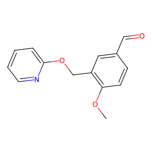 4-Methoxy-3-((pyridin-2-yloxy)methyl)benzaldehyde structure