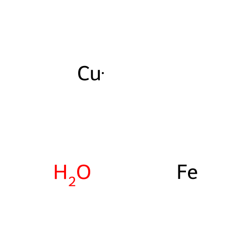 Copper;iron;hydrate structure