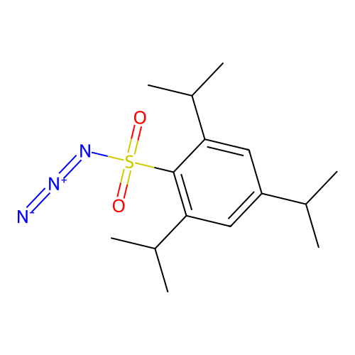 2,4,6-Triisopropylbenzenesulfonyl azide structure